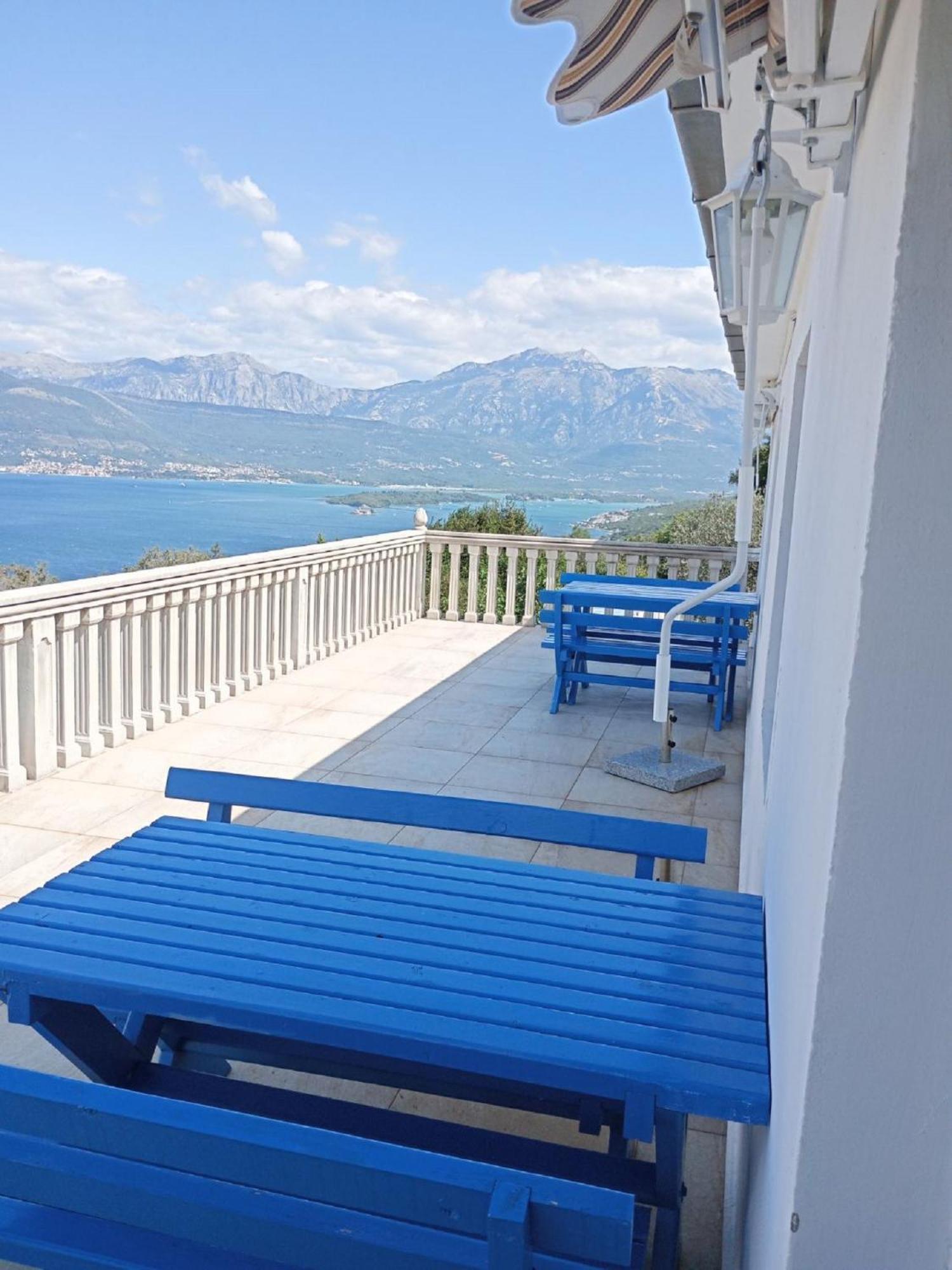 Apartments Vidikovac Tivat Kültér fotó